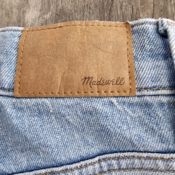 Madewell The‎ Perfect Vintage Jean Distressed Light Wash Size 26 - Picture 10 of 10